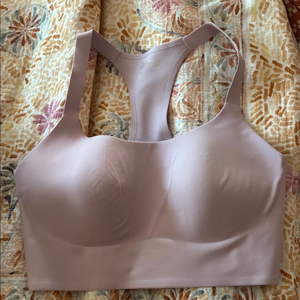 Wireless Racerback Comfort Bra - Dusty Mauve